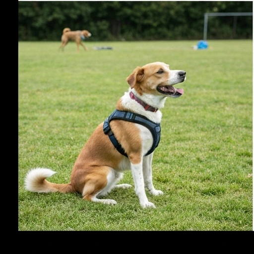 Dog training exercise