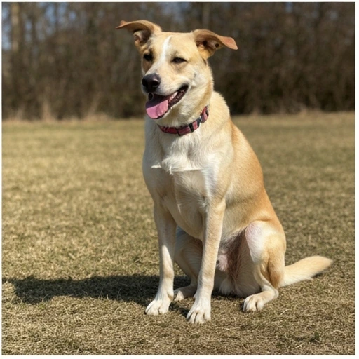 Dog handler training session
