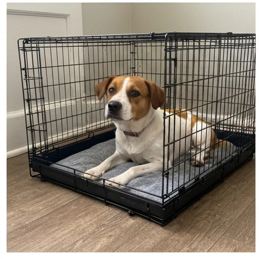 Brittany Spaniel in training